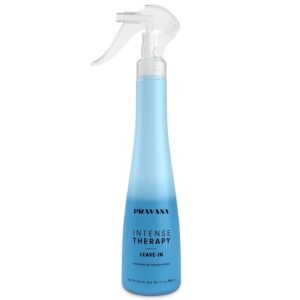 PRAVANA Intense Therapy Leave-In Conditioner Spray Treatment & Detangler | Instantly Detangles & Hydrates | Equalizes Hair Porosity | For All Hair Types | Strengthens & Softens Hair