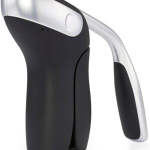 OXO Steel Vertical Lever Corkscrew with Removable Foil Cutter