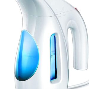 HiLIFE Steamer for Clothes, Portable Handheld Design, 240ml Big Capacity, 700W, Strong Penetrating Steam, Removes Wrinkle, for Home, Office and Travel(ONLY FOR 120V)(Maya Blue)