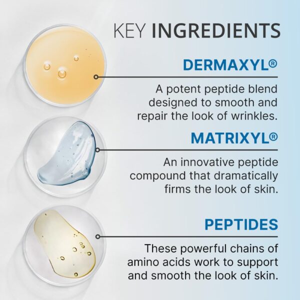 goPure Glyco-Peptide Anti Wrinkle Face Cream - Hyaluronic Acid Moisturizer for Face with Glycolic Acid, Peptides, and Vitamin E - Hydrating Facial Moisturizer with Anti-Aging Formula - 1.7 fl oz - Image 5