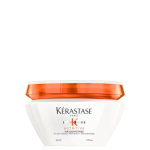 KERASTASE Nutritive Masquintense Hair Mask | Deeply Nourishes & Conditions | With Plant-Based Proteins & Niacinamide | For Fine to Medium Dry Hair | 6.8 Fl Oz