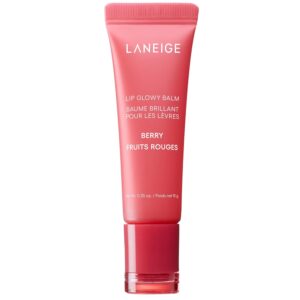 LANEIGE Lip Glowy Balm Stocking Stuffer: Hydrate, Glossy, Lightweight, Moisturize & Tint with Shea Butter