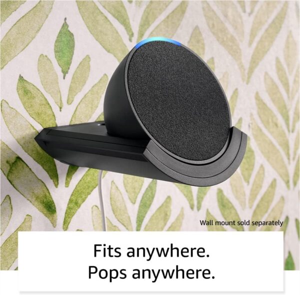 Amazon Echo Pop (newest model), Full sound compact smart speaker with Alexa, Lavender Bloom - Image 6
