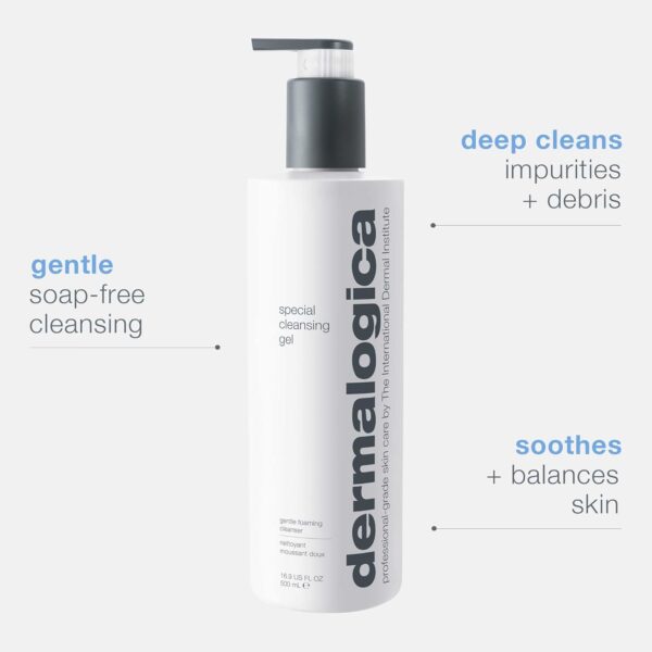 Dermalogica Special Cleansing Gel Gentle-Foaming Face Wash for Women and Men - Leaves Skin Feeling Smooth And Clean - Image 2