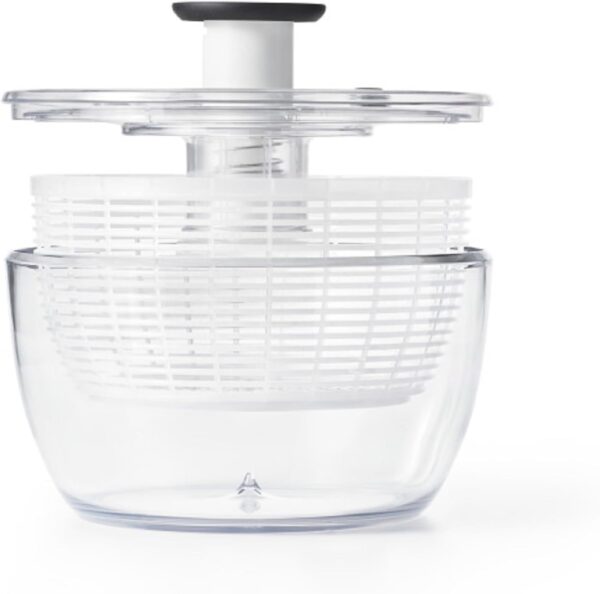 OXO Good Grips Large Salad Spinner - 6.22 Qt., White - Image 6
