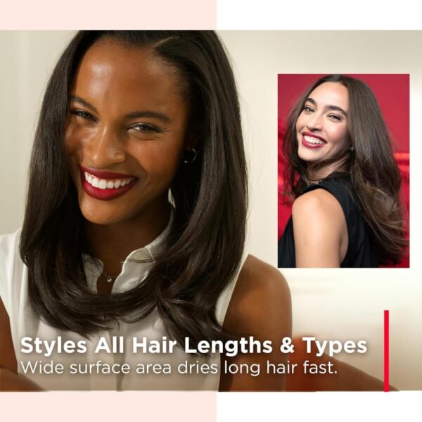 REVLON One-Step Volumizer Hair Dryer and Styler, for Less Frizz, More Shine, and Reduced Heat Damage for Salon Style Round Brush for Blowout, Black (Amazon Exclusive) - Image 3