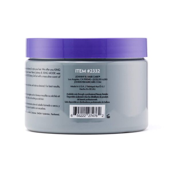 JOHNNY B. King Mode Professional Hair Styling Gel - Image 3