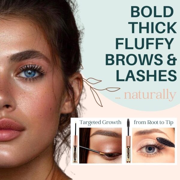 USDA Organic Castor Oil Lash Serum - Premium All Natural Cold Pressed Castor Oil Eyelash Growth Serum with Mascara Tube - Eyelash Treatment and Conditioner - For Thicker and Fuller Lashes - Image 6