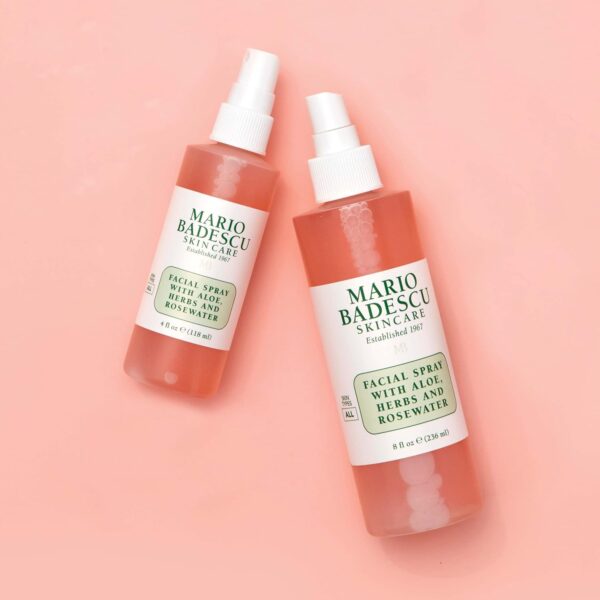 Mario Badescu Facial Spray with Aloe, Herbs and Rose Water for All Skin Types, Face Mist that Hydrates, Rejuvenates & Clarifies - Image 5