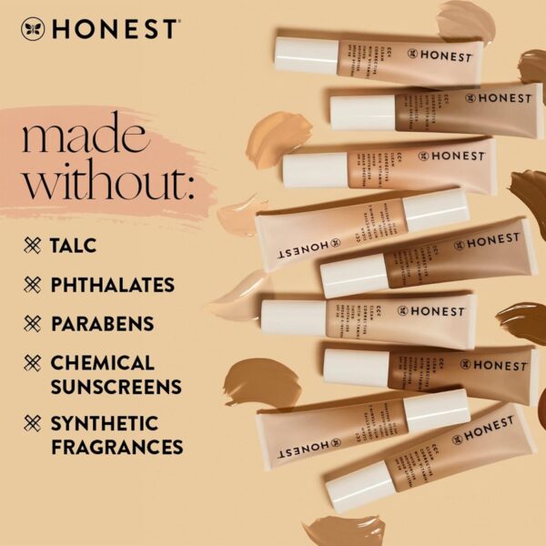 Honest Beauty CCC Clean Corrective with Vitamin C Tinted Moisturizer | Mineral SPF 30 | Vegan + Cruelty Free | Alabaster Fair Light, 1 fl oz - Image 6