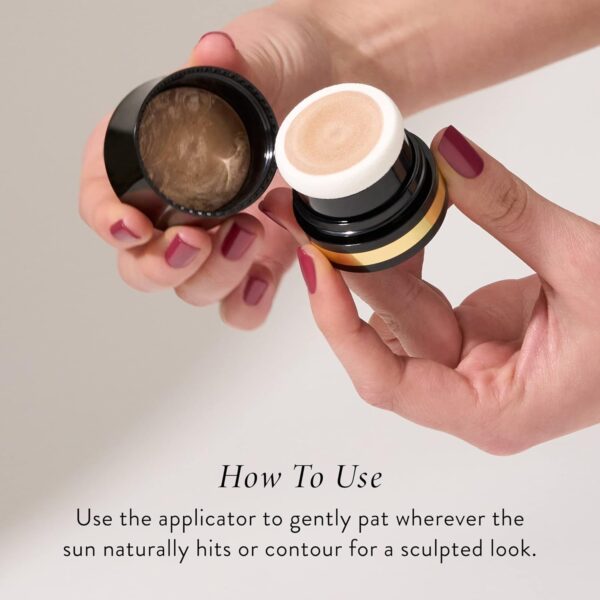 LAURA GELLER NEW YORK Award-Winning Baked Balance-n-Brighten To Go Color Correcting Powder Foundation - Medium - Buildable Light to Medium Coverage - Demi-Matte Natural Finish - Image 3