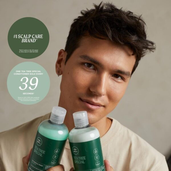 Tea Tree Special Conditioner, Detangles, Smooths + Softens, For All Hair Types - Image 5