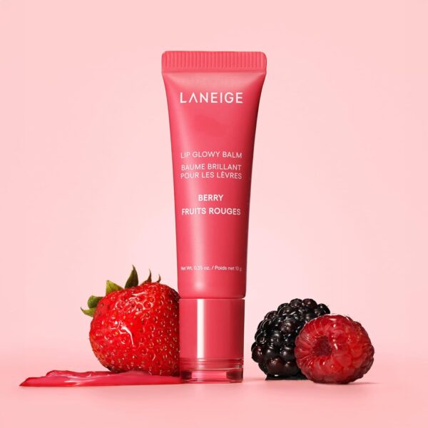 LANEIGE Lip Glowy Balm Stocking Stuffer: Hydrate, Glossy, Lightweight, Moisturize & Tint with Shea Butter - Image 2