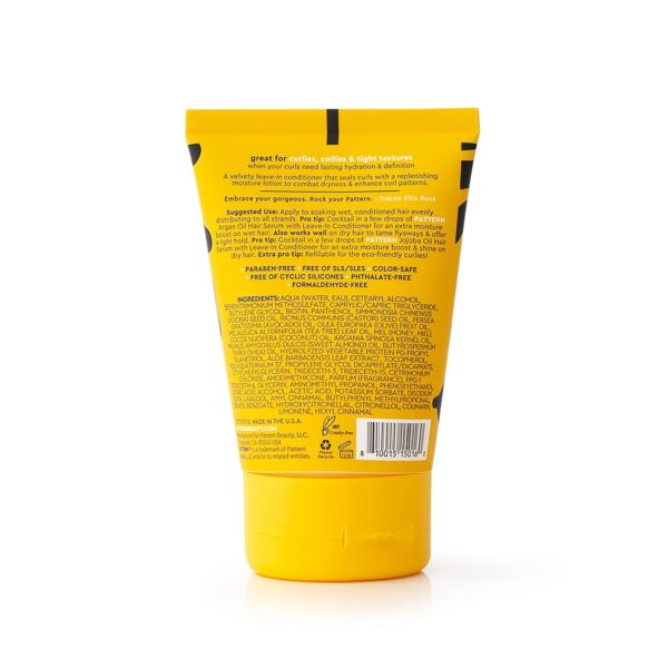 PATTERN Beauty by Tracee Ellis Ross Leave-In Conditioner 3 fl oz - Rich Moisture for Curly, Coily and Tight-Textured Hair, 3a to 4c, Travel-Size, 3 fl oz - Image 6