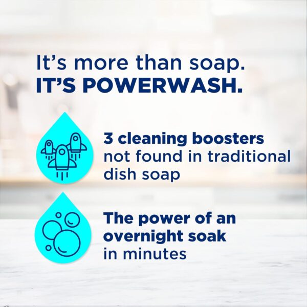 Dawn Platinum Powerwash Dish Spray, Dish Soap Liquid, Fresh Scent Bundle, 1 Spray (16oz) + 3 Refills (16oz each)(Pack of 4) - Image 3