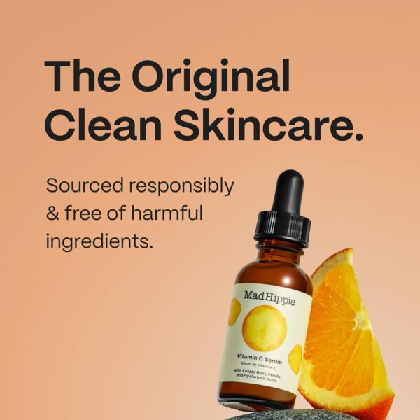 Mad Hippie Vitamin C Serum + Pillow Pack – Brightening Serum with Hyaluronic Acid, Ferulic Acid, Vitamin E - Image 6