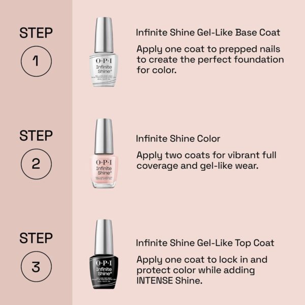 OPI Infinite Shine Long Wear Nail Polish | Opaque Crème Metallic Shimmer Gel Like Nail Polish | Wicked Limited Edition Holiday Collection - Image 5
