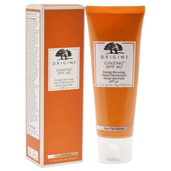 Origins GinZing SPF 40 Energy-Boosting Tinted Moisturizer,1.7 Fl Oz (Pack of 1) - Image 3