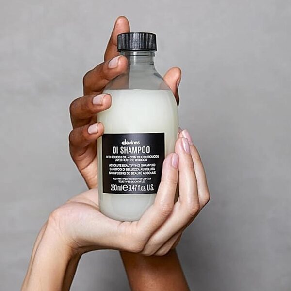 Davines OI Nourishing Shampoo & Conditioner for All Hair Types, Adds Silky-Smooth Shine & Volume, Softens And Restores Chemically Treated Hair - Image 3
