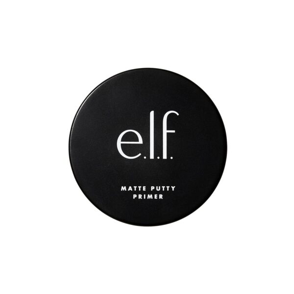 e.l.f. Matte Putty Primer, Skin Perfecting, Lightweight, Oil-free formula, Mattifies, Absorbs Excess Oil, Fills in Pores and Fine Lines, Soft, Matte Finish, All-Day Wear, 0.74 Oz - Image 4