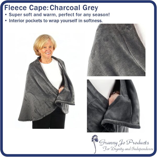 Granny Jo Products Fleece Cape - Image 4