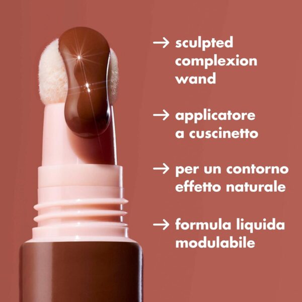 e.l.f. Halo Glow Contour Beauty Wand, Liquid Contour Wand For A Naturally Sculpted Look, Buildable Formula, Vegan & Cruelty-free, Light/Medium - Image 5
