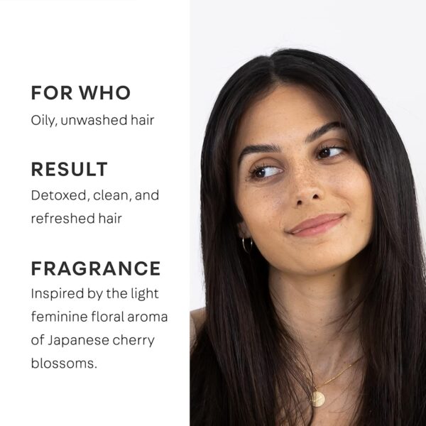 NATURELAB. TOKYO Perfect Clean Scalp Scrub LIMITED EDITION Sakura Scent:2-in-1 Hair Treatment to Clarify and Remove Product Buildup for Immense Shine I Cherry Blossom Scent | 8.1 OZ - Image 2