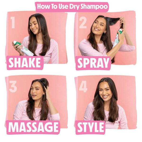 Not Your Mother\'s Dry Shampoo Assortment (3-Pack) - 7 oz - Clean Freak Dry Shampoo, Plump for Joy Dry Shampoo, Beach Babe Dry Shampoo - Instantly Absorbs Oil in Hair - Image 5