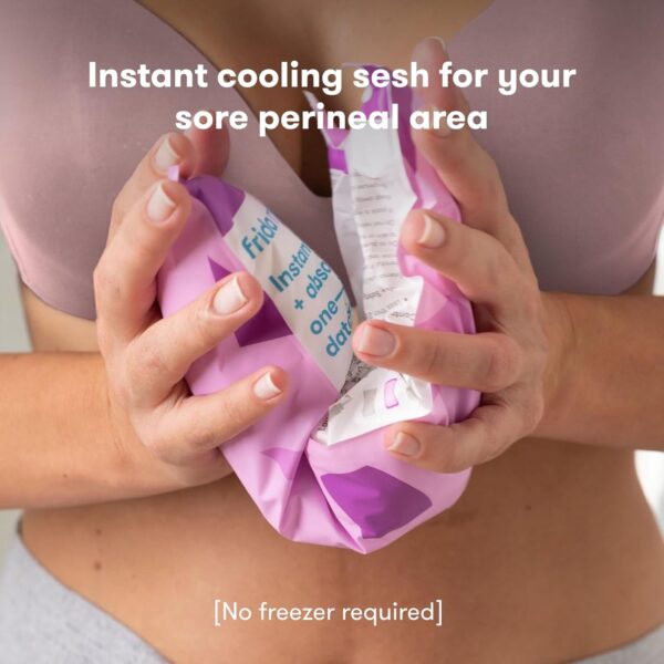 Frida Mom 2-in-1 Postpartum Pads, Absorbent Perineal Ice Maxi Pads, Instant Cold Therapy Packs and Maternity Pad in One - Image 4