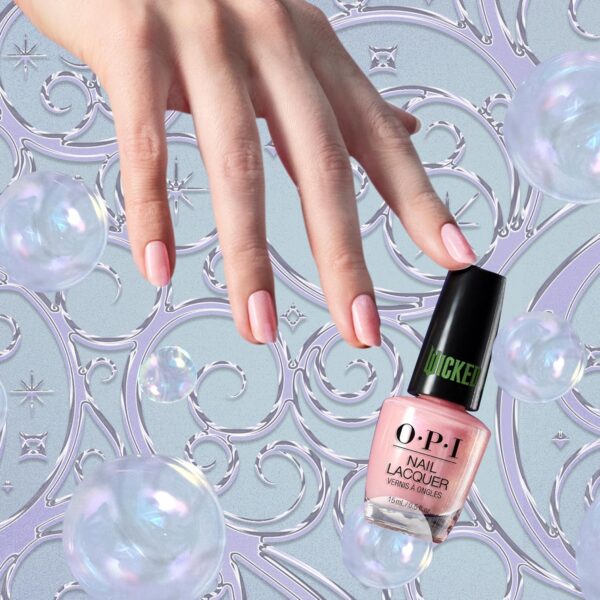 OPI Nail Lacquer Nail Polish | Opaque Crème Metallic Shimmer Chip Resistant Nail Polish | Wicked Limited Edition Holiday Collection - Image 4