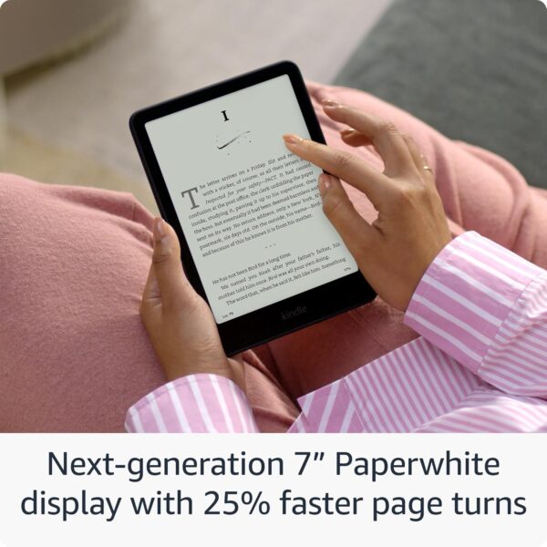 All-new Amazon Kindle Paperwhite (16 GB) – Our fastest Kindle ever, with new 7 - Image 3