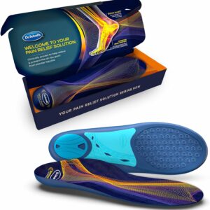 Dr. Scholl’s Plantar Fasciitis Pain Relief Orthotic Insoles, Immediately Relieves Pain: Heel, Spurs, Arch Support, Distributes Foot Pressure, 1 Pair
