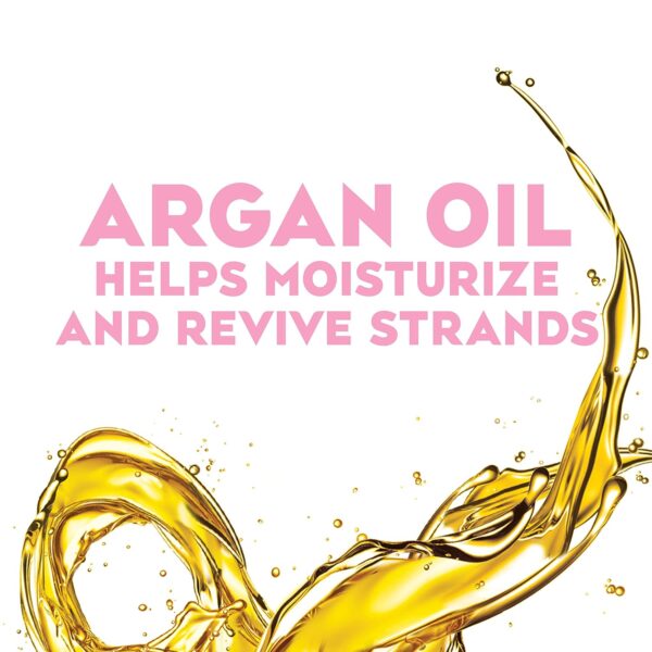 OGX Argan Oil of Morocco Curling Perfection Curl-Defining Cream, Hair-Smoothing Anti-Frizz Cream to Define All Curl Types & Hair Textures, Paraben-Free, Sulfated-Surfactants Free, 6 oz - Image 5