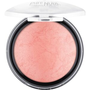 essence | Pure Nude Baked Blush | Highly Pigmented Baked Texture for a Bright, Healthy Glow | Available in 8 Gorgeous Shimmery Shades | Vegan & Cruelty Free (01 Shimmery Rose)