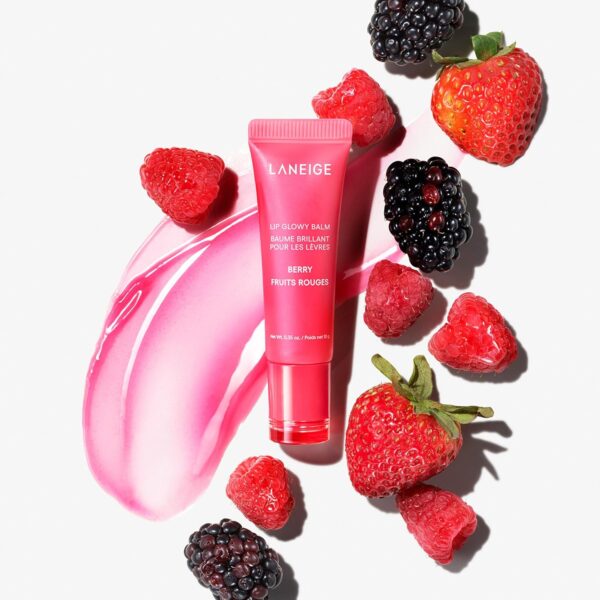 LANEIGE Lip Glowy Balm Stocking Stuffer: Hydrate, Glossy, Lightweight, Moisturize & Tint with Shea Butter - Image 4