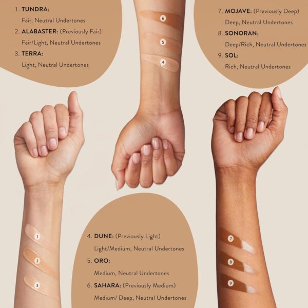Honest Beauty CCC Clean Corrective with Vitamin C Tinted Moisturizer | Mineral SPF 30 | Vegan + Cruelty Free | Alabaster Fair Light, 1 fl oz - Image 5