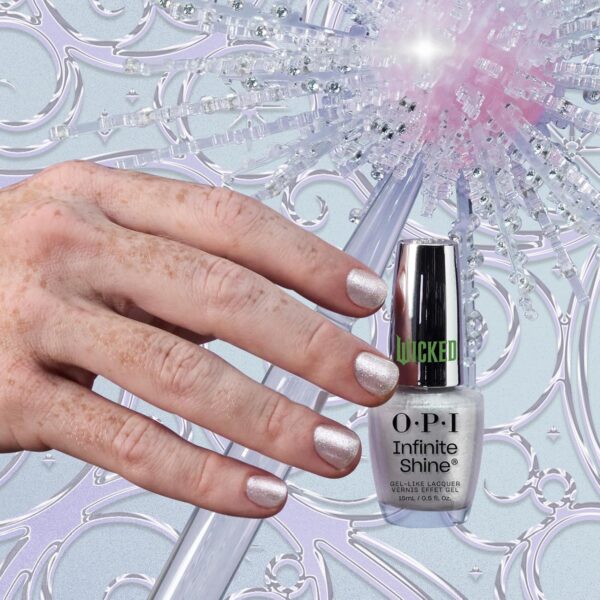 OPI Infinite Shine Long Wear Nail Polish | Opaque Crème Metallic Shimmer Gel Like Nail Polish | Wicked Limited Edition Holiday Collection - Image 4