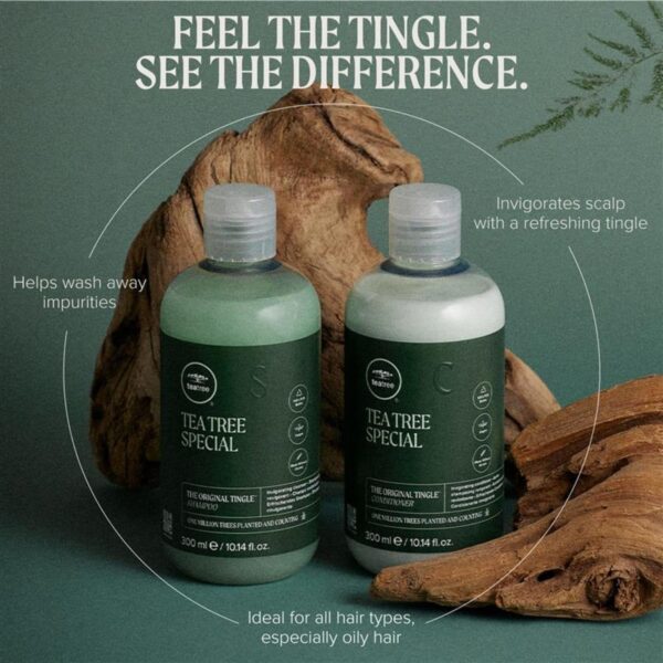 Tea Tree Special Conditioner, Detangles, Smooths + Softens, For All Hair Types - Image 6