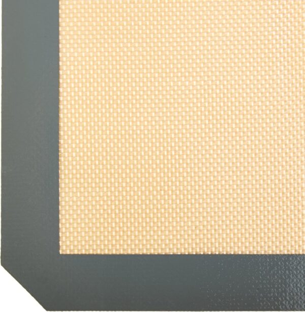 Amazon Basics Rectangular Silicone, Non-Stick Reusable, Food Safe Baking Mat, Pack of 2, 16.5 - Image 4