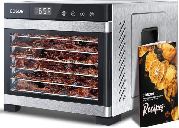 COSORI Food Dehydrator, Bigger Than 7 Trays With Large 6.5