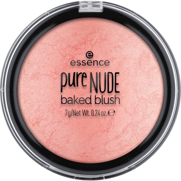 essence | Pure Nude Baked Blush | Highly Pigmented Baked Texture for a Bright, Healthy Glow | Available in 8 Gorgeous Shimmery Shades | Vegan & Cruelty Free (01 Shimmery Rose) - Image 2