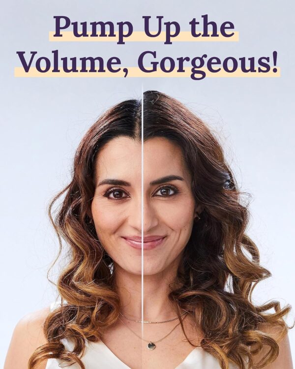 Keranique Volumizing Shampoo and Conditioner Set for Hair Repair and Growth with Biotin and Keratin for Women, Thinning Hair Formula, 8 Fl Oz Each - Image 2