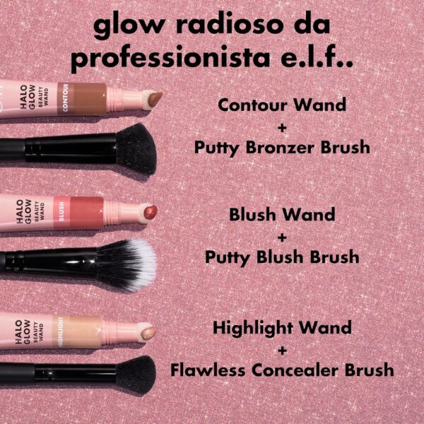 e.l.f. Halo Glow Contour Beauty Wand, Liquid Contour Wand For A Naturally Sculpted Look, Buildable Formula, Vegan & Cruelty-free, Light/Medium - Image 6